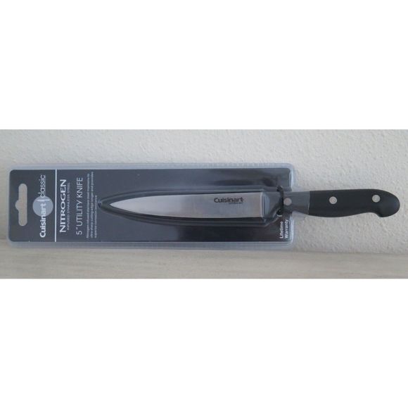 Cuisinart Classic C77TRN2-5UT, Silver/Black 5" Utility Knife - Picture 4 of 6
